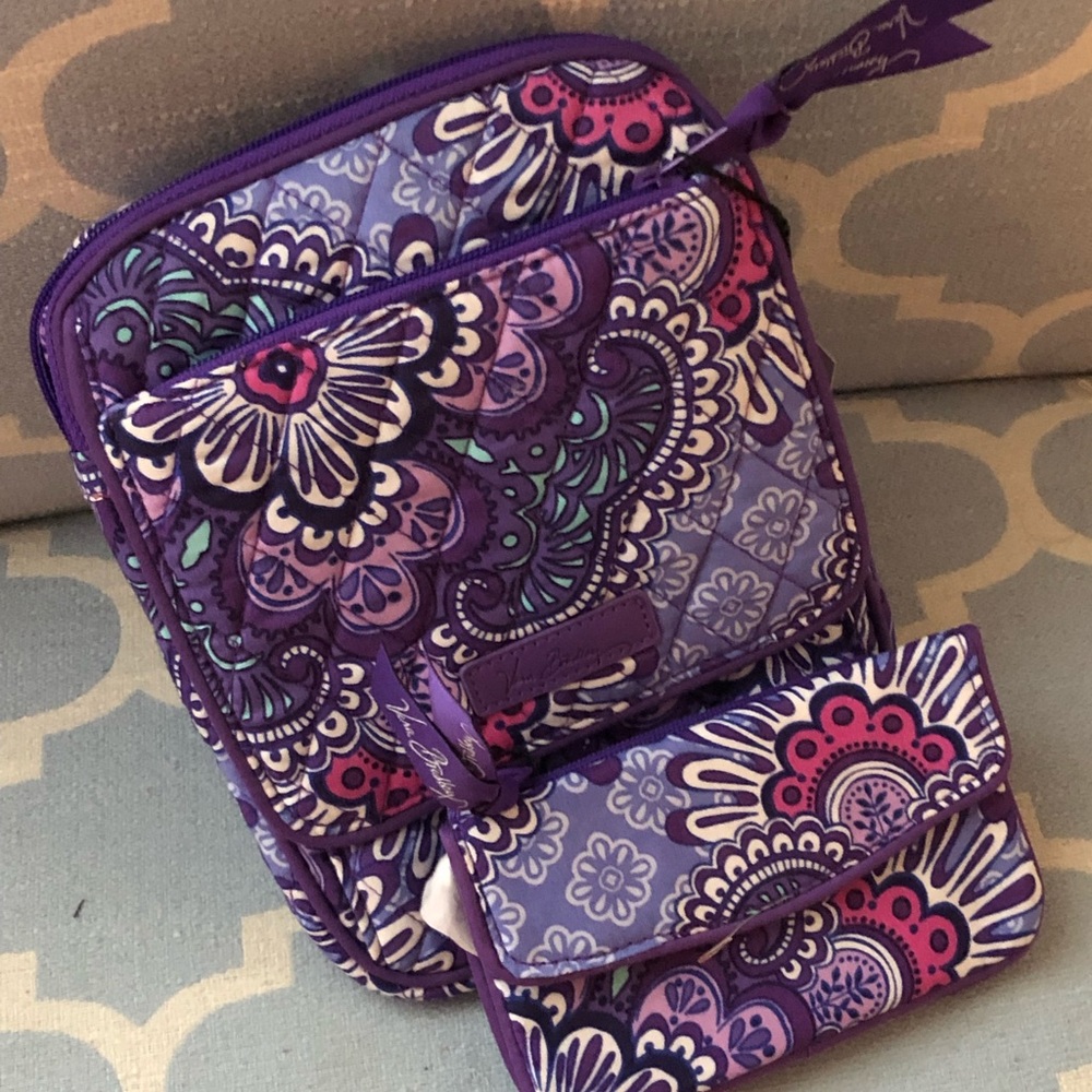 Vera Bradley crossbody card holder